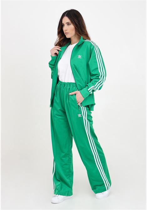 Green women's Track Pants Firebird Loose ADIDAS ORIGINALS | IP0634.